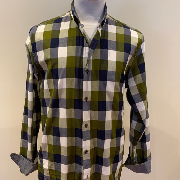 RW&Co. men’s checkered shirt size L - Picture 1 of 7